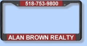 Personalized Custom License Plate Frames...See sample designs.